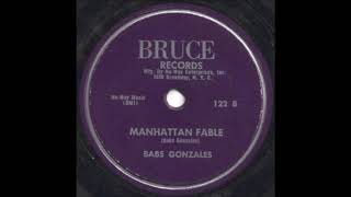 Babs Gonzales : Manhattan Fable