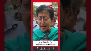 Atishi Outside Tihar For Arvind Kejriwal's Release