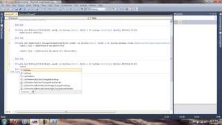 Web Browser history tutorial - Visual Basic 2010