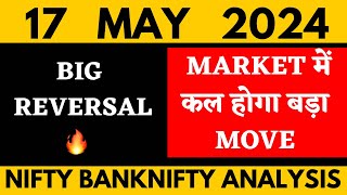 NIFTY PREDICTION FOR TOMORROW & BANKNIFTY ANALYSIS FOR 16 MAY  2024 | MARKET ANALYSIS FOR TOMORROW