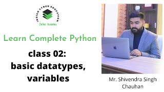python basic data types & variables in Hindi | learn complete python tutorial #2
