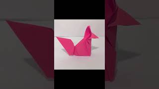 How to make a fox out of paper fold a fox with paper #Shorts