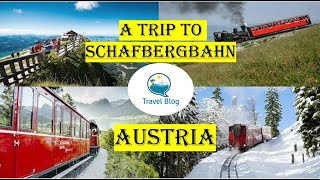 Ascending Alpine Heights: Unforgettable Journey on Schafberg Cog Railway #austria #4k