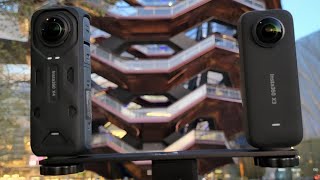 Insta360 X4 vs X3 - HDR 5.7K - Side by Side Comparison TEST  - Review - Downloadable RAW Files