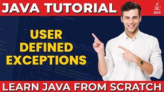 User Defined Exceptions in Java | Customized exceptions in java | Learn Coding