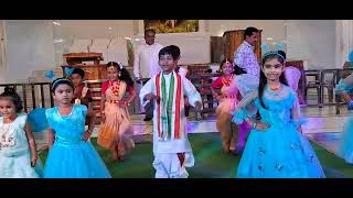 చందమామ చందమామరాజు పుట్టాడంట ఓయమ్మా childrens dance BM SKLM