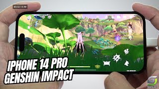 iPhone 14 Pro test game Genshin Impact Max Graphics | Highest 60FPS