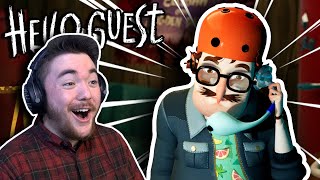 PLAYING HELLO NEIGHBOR 2!!! (Hello Guest) | Hello Guest (LIVE) - Search for Secrets