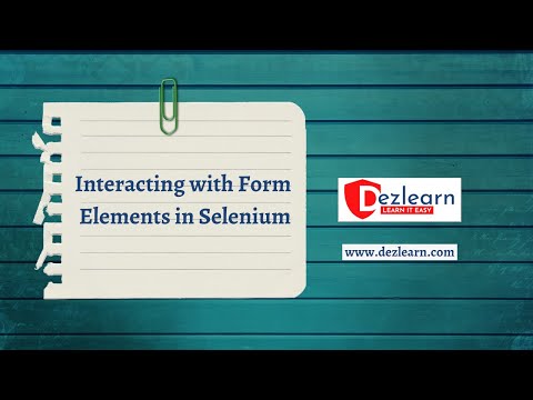 Handling of Edit Boxes, Dropdowns, Checkboxes and Radio Buttons in Selenium Handling of Edit Boxes, Dropdowns, Checkboxes and Radio Buttons in Selenium