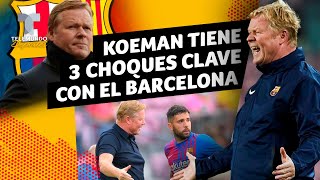 Koeman tiene 3 choques clave con el Barcelona, ¿salvará su empleo? | Telemundo Deportes