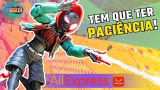 REVIEW Miles Morales SV-Action Bootleg do Aliexpress Action Figure