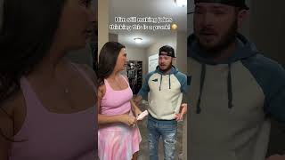 Part 2 is on FACEBOOK + or brandy billy 🫣 #pregnancytestcheck #ourreaction #resultscomingsoon