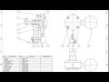 PORTABLE JIGSAW Solidworks Parts, Assembly, Motion Study and Drawing.