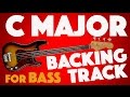 C Major (Ionian) Backing Track For Bass