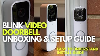 Blink Video Doorbell 2021 - Ultra-Slim, EASY Install // Features, Setup, Installation Guide