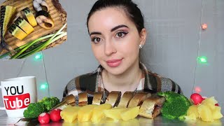 ПЬЯНЫЙ СОСЕД В 4 ЧАСА НОЧИ / MUKBANG Скумбрия / Ayka Emilly