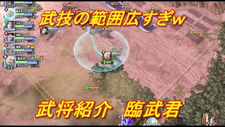 【キングダム乱】武将紹介　臨武君【キンラン】