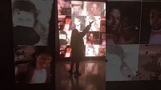 Michael Jackson 40th aniversary inmersive experience interactive interactive led motion display