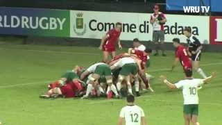 Highlights: Wales U20 v Ireland U20 (World Rugby U20 Championship 2015)  | WRU TV