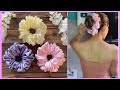 Diy Satin Silk Scrunchie | How to Make A Scrunchies At Home | Hair Rubber Band