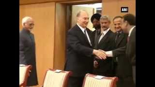 Vice President Hamid Ansari meets Prince Karim Aga Khan