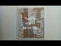 how i embellish my textile collage with slow stitch embroidery and create an art quilt