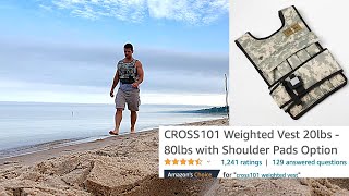 Best Budget Weighted Vest on Amazon? CROSS101 Weight Vest