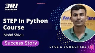Student's Success Story | Full Stack Python Testimonial | 3RI Technologies