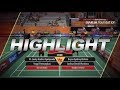 M. Lucky Andres/Yoggi Pamungkas (Djarum Kudus) VS Bryan Sydney/Joshua David (Tangkas Intiland)