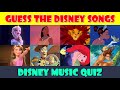 Guess the 40 Disney Songs Music Quiz