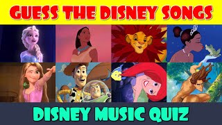 Guess the 40 Disney Songs Music Quiz