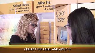 COLOR TESTER, 1st Vending Machine dispensing Paint Samples of 100 cc!