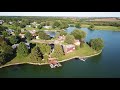 flying over fyre lake in sherrard il