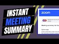 How To Get Zoom Meeting Transcription Instantly With AI - Full Guide