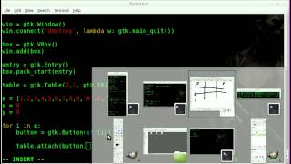 Create a GUI Number Pad with GTK - Python - Linux