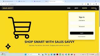 Full Stack E-Commerce Website Using React & Spring Boot with Audio