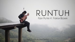 Feby Putri ft Fiersa Besari Runtuh Sape Cover by Alif Fakod