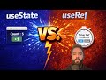 useState vs useRef – When NOT to Use State (React Interview Question)