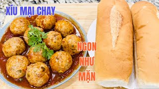 Một Sự Bất Ngờ Cho Bánh Mì Vào Nhân Để Làm XÍU MẠI CHAY Mà Dẻo Dai Ngon Hơn Món Mặn