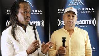 Verdine White and Ralph Johnson of Earth, Wind \u0026 Fire