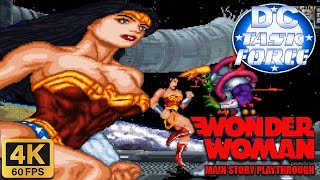 DC Taskforce OPENBOR Playthrough - Story Mode w/Wonder Woman (HARD) (4K/60fps)