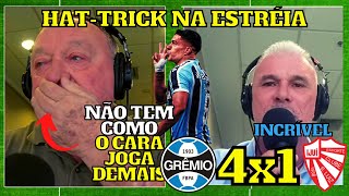 Narração de Pedro Ernesto - Grêmio 4 x 1 São Luiz - Recopa Gaucha (HAT-TRICK DE LUIS SUÁREZ)