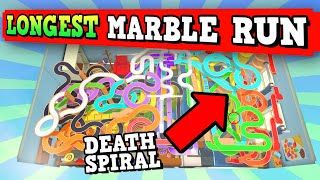 BUILDING A GIANT MARBLE MAZE TO EXPLOIT THE GAME - Marble World Is Perfectly Balanced