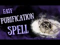 Witchcraft: Cleansing Spell For Purification