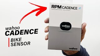 Wahoo RPM Cadence Bike Sensor - Unboxing & First Look!