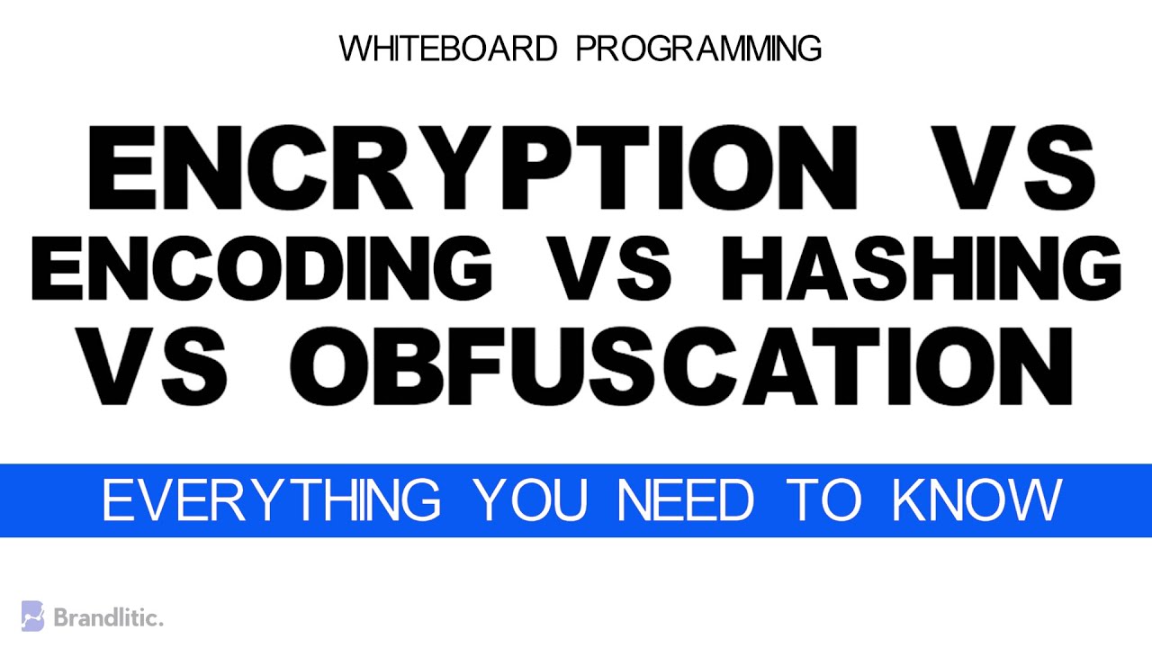 Hashing Vs Encryption Vs Encoding The Differences Explained
