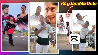 Sky Double Role || Double Role Video Editing in Capcut | Capcut Video Editing