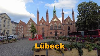 Lübeck Stadt -  Königin der Hanse - 2021 4K Video - Germany