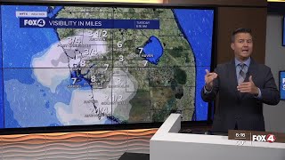 Patchy fog early, warm afternoon on the way