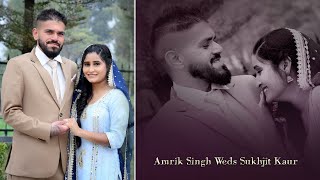 Amrik Singh Weds Sukhjit Kaur | Wedding Ceremony | Honey's Click Studio |